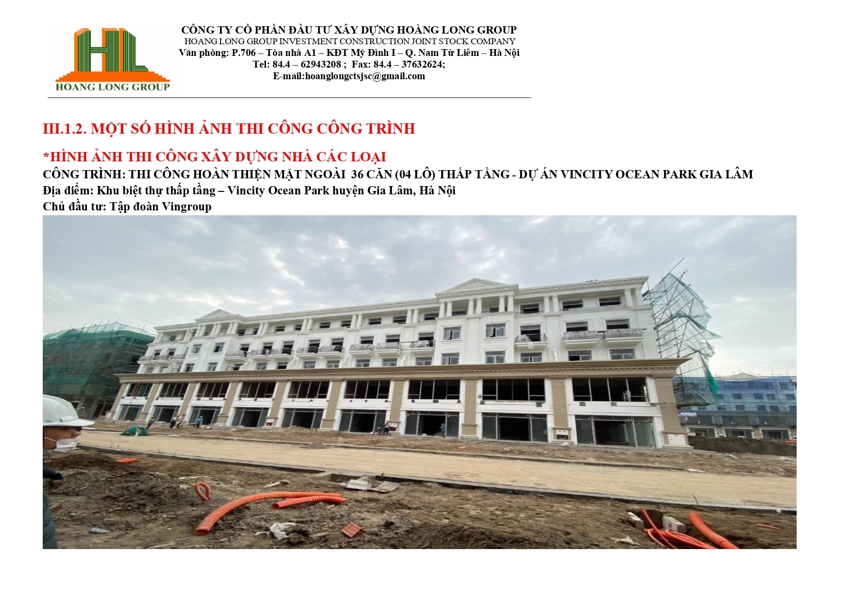 THI CÔNG HOÀN THIỆN MẶT NGOÀI 36 CĂN (04 LÔ) THẤP TẦNG - DỰ ÁN VINCITY OCEAN PARK GIA LÂM THI CÔNG HOÀN THIỆN MẶT NGOÀI 36 CĂN (04 LÔ) THẤP TẦNG - DỰ ÁN VINCITY OCEAN PARK GIA LÂM